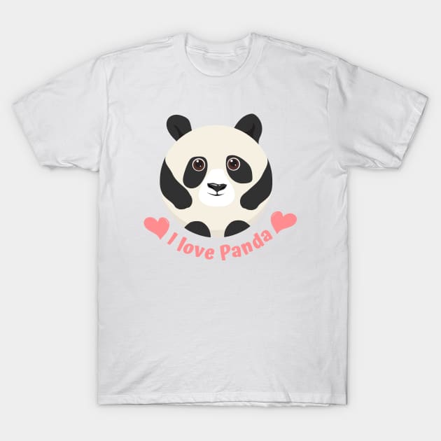 I love panda T-Shirt by Catdog